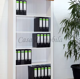 Standregal 108x202x38cm BERGEN Kiefer massiv weiß lasiert von Casademobila Goslar Standregal 108x202x38cm BERGEN Kiefer massiv weiß lasiert von Casademobila Goslar