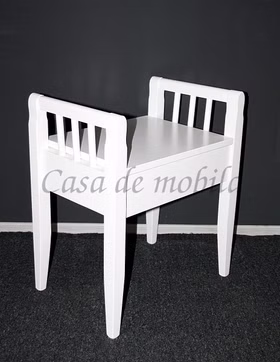 Truhenbank 50x60x35cm DECOR Pappel massiv weiß lackiert Sitzbank mit stauraum klein 50x60x35cm DECOR Pappel massiv weiß lackiert Casa de mobila Goslar