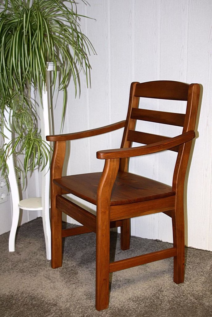 Holzstuhl mit Armlehne TORBEN 56x92x52cm Kiefer massiv provence Bernsteinfarben lackiert, TOR800-8579 Casa de mobila Goslar Holzstuhl mit Armlehne TORBEN 56x92x52cm Kiefer massiv provence Bernsteinfarben lackiert, TOR800-8579 Casa de mobila Goslar