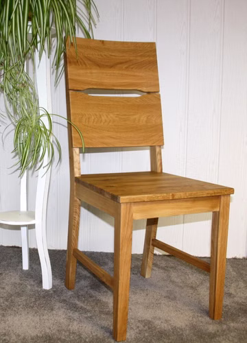 Holzstuhl Stuhl 46x95x50cm JAN Wildeiche massiv natur geölt Massivholz stuhl 46x95x50cm JAN eiche massiv natur geölt Casa de mobila Goslar