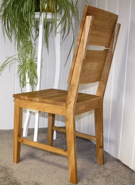 Holzstuhl Stuhl 46x95x50cm JAN Wildeiche massiv natur geölt Stuhl 46x95x50cm JAN Wildeiche massiv geölt