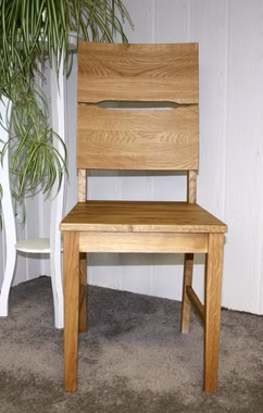 Holzstuhl Stuhl 46x95x50cm JAN Wildeiche massiv natur geölt Küchenstuhl 46x95x50cm JAN eiche massiv natur geölt Casa de mobila Goslar