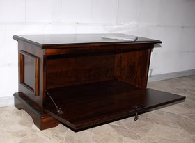 Massivholz schuhschrank 91x46x40cm DECOR Pappel massiv Braun nussbaumfarben kolonial Casa de mobila Goslar Massivholz schuhschrank 91x46x40cm DECOR Pappel massiv Braun nussbaumfarben kolonial Casa de mobila Goslar