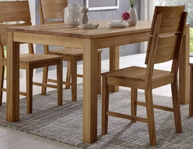 Esstisch 140x75x90cm DIEZ Kernbuche massiv geölt Massivholz Esstisch Tisch Küchentisch 140x75x90 cm buche massiv natur geölt Casa de mobila Goslar