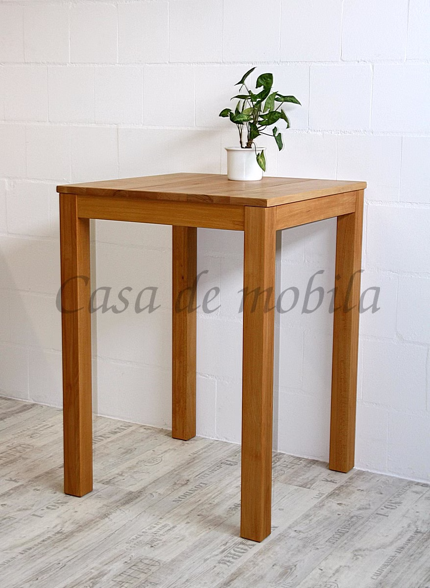 Vollholz Bartisch 80x110x80 Kernbuche natur geölt casademobila Goslar Vollholz Bartisch 80x110x80 Kernbuche natur geölt casademobila Goslar