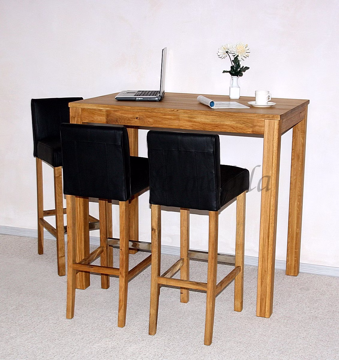 Echtholz Stehtisch Diez 120x110x80cm Wildeiche massiv natur geölt casademobila Goslar Echtholz Stehtisch Diez 120x110x80cm Wildeiche massiv natur geölt casademobila Goslar