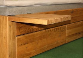 Hänge-Nachtkonsole 39x39cm EASY SLEEP Nr. 4 Eiche massiv natur geölt Casademobila Goslar