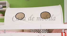 Tunnelzelt für Hochbett INFANSKIDS TOBYKIDS Natur Tunnelzelt für Hochbett INFANSKIDS TOBYKIDS Natur