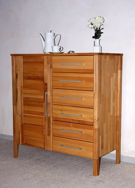 Massivholz Dielenkommode mit schubladen ZENNA Kernbuche massiv natur geölt casademobila Goslar Massivholz Dielenkommode mit schubladen ZENNA Kernbuche massiv natur geölt casademobila Goslar