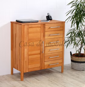Massivholz Wäscheschrank ZENNA Kernbuche massiv natur geölt casademobila Goslar Massivholz Wäscheschrank ZENNA Kernbuche massiv natur geölt casademobila Goslar