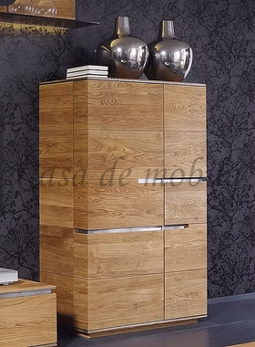 Massivholz Highboard Acerro Höhe 149cm rustikale Asteiche natur geölt casademobila Goslar Massivholz Highboard Acerro Höhe 149cm rustikale Asteiche natur geölt casademobila Goslar