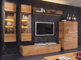 Massivholz Wohnzimmerschrank ACERRO rustikale Asteiche massiv geölt casademobila Goslar Massivholz Wohnzimmerschrank ACERRO rustikale Asteiche massiv geölt casademobila Goslar