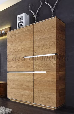 Massivholz Hochschrank Acerro Höhe 149cm rustikale Asteiche natur geölt casademobila Goslar Massivholz Hochschrank Acerro Höhe 149cm rustikale Asteiche natur geölt casademobila Goslar