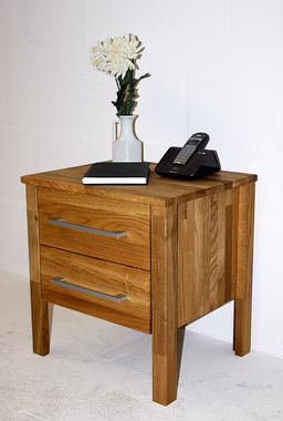 massivholz nachtschrank mit schubladen 45x45x35cm NXT eiche massiv natur geölt,101011-92 Casa de mobila Goslar massivholz nachtschrank mit schubladen 45x45x35cm NXT eiche massiv natur geölt,101011-92 Casa de mobila Goslar