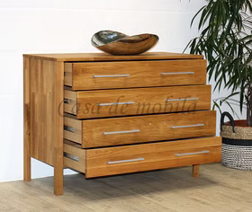 Massivholz Wäschekommode mit Schubladen 100x76x45cm NXT Wildeiche massiv natur geölt Casa de mobila Goslar Massivholz Wäschekommode mit Schubladen 100x76x45cm NXT Wildeiche massiv natur geölt Casa de mobila Goslar