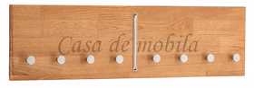 Massivholz Hängegarderobe mit 8 Haken Gomma 80x22x3cm Wildeiche massiv natur geölt Casa de mobila Goslar Massivholz Hängegarderobe mit 8 Haken Gomma 80x22x3cm Wildeiche massiv natur geölt Casa de mobila Goslar