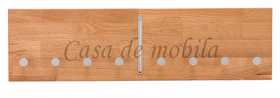 Massivholz Hängegarderobe 80x22x3cm GOMMA Wildeiche massiv natur geölt Casa de mobila Goslar Massivholz Hängegarderobe 80x22x3cm GOMMA Wildeiche massiv natur geölt Casa de mobila Goslar