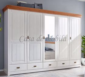 Kleiderschrank-5tuerig-Kiefer-massiv-weiss-honig-Neapel-106132213.jpg