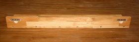 Wandboard 60x10x20cm KOMBI Wildeiche massiv geölt