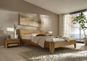 Nachtkommode mit ablage 59x39x42cm EASY SLEEP Eiche massiv natur geölt Massivholz Nachtschrank mit schublade und ablage 59x39x42cm EASY SLEEP Eiche massiv natur geölt Casa de mobila Goslar