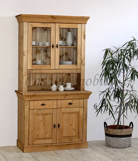 Buffetschrank 108x197x45cm BERGEN Kiefer massiv Buffetschrank schmale breite 108x197x45cm BERGEN Kiefer massiv gelaugt geölt Casa de mobila Goslar