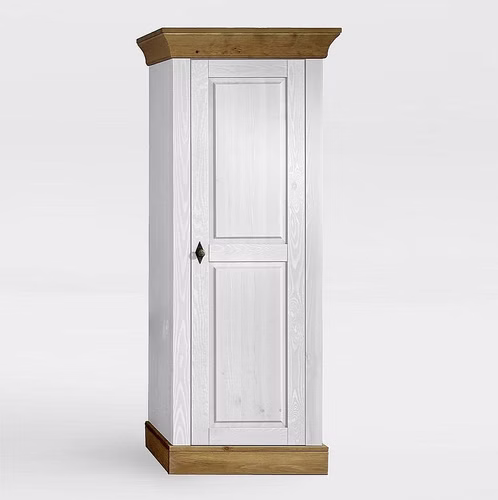 Massivholz Geschirrschrank 65x163x45cm BERGEN Kiefer massiv weiß gelaugt oder bernsteinfarben Casademobila Goslar Massivholz Geschirrschrank 65x163x45cm BERGEN Kiefer massiv weiß gelaugt oder bernsteinfarben Casademobila Goslar