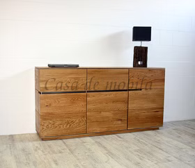 Massivholz Anrichte ACERRO 181x92x42cm rustikale Asteiche massiv natur geölt Casa de mobila Goslar Massivholz Anrichte ACERRO 181x92x42cm rustikale Asteiche massiv natur geölt Casa de mobila Goslar