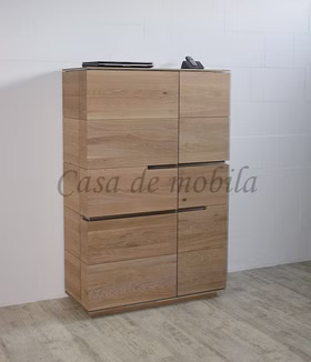 Esszimmerschrank Acerro 98x149x42cm rustikale Asteiche massiv Bianco geölt Casa de mobila Goslar Esszimmerschrank Acerro 98x149x42cm rustikale Asteiche massiv Bianco geölt Casa de mobila Goslar