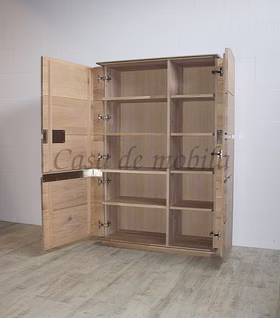 Highboard Acerro 98x149x42cm rustikale Asteiche massiv Bianco geölt Casa de mobila Goslar Highboard Acerro 98x149x42cm rustikale Asteiche massiv Bianco geölt Casa de mobila Goslar
