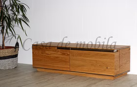TV-Lowboard 121x35x56cm ACERRO rustikale Asteiche massiv TV-Lowboard 121x35x56cm ACERRO rustikale Asteiche massiv