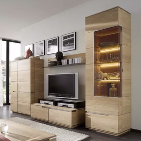 L-Wandboard 180x19x26cm ACERRO rustikale Asteiche massiv L-Wandboard 180x19x26cm ACERRO rustikale Asteiche massiv