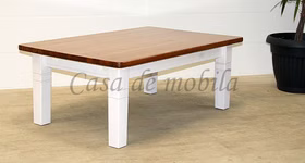 Couchtisch 120x46x78cm FJORD Kiefer 2farbig weiß / bernstein von Casademobila Goslar Couchtisch 120x46x78cm FJORD Kiefer 2farbig weiß / bernstein von Casademobila Goslar