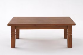 Couchtisch 120x46x78cm FJORD Kiefer bernsteinfarben lackiert Massivholz Couchtisch Fjord 120x46x78cm Kiefer massiv rotbraun bernsteinfarben lackiert Casa de mobila Goslar