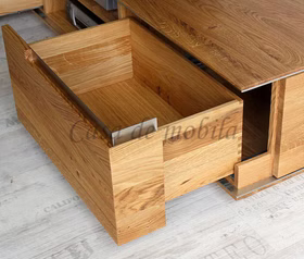 TV-Lowboard 181x35x56cm ACERRO rustikale Asteiche massiv TV-Lowboard 181x35x56cm ACERRO rustikale Asteiche massiv
