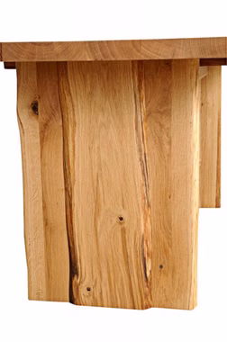 Wangentisch 160x75x90 Wildeiche natur geölt Wangentisch 160x75x90 Wildeiche natur geölt