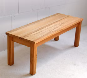 Sitzbank TREVA 140x45x45cm Massivholz geölt Vollholz Flurbank TREVA 140x45x45cm Kernbuche massiv natur geölt Wimmer Casa de Mobila