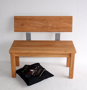 Küchenbank mit Lehne TREVA 200x83x53cm buche natur geölt Echtholz Küchenbank mit Lehne TREVA 200x83x53cm Kernbuche natur geölt Wimmer Casa de Mobila Goslar