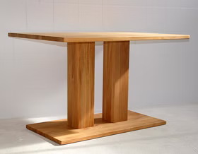 Massivholz Tisch mit Säulen TREVA 200x76x95cm Kernbuche, Asteiche natur oder Bianco geölt Wimmer Casa de Mobila Goslar Massivholz Tisch mit Säulen TREVA 200x76x95cm Kernbuche, Asteiche natur oder Bianco geölt Wimmer Casa de Mobila Goslar
