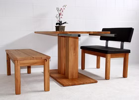 Vollholz Speisetisch erweiterbar TREVA 120/170x85 erweiterbar Kernbuche, Asteiche natur oder Bianco geölt Wimmer Casa de Mobila Vollholz Speisetisch erweiterbar TREVA 120/170x85 erweiterbar Kernbuche, Asteiche natur oder Bianco geölt Wimmer Casa de Mobila