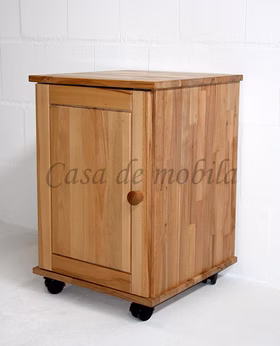 Echtholz druckerschrank mit rollen 46x69x49cm CONTRA Kernbuche oder Wildeiche natur geölt Casa de mobila Goslar Echtholz druckerschrank mit rollen 46x69x49cm CONTRA Kernbuche oder Wildeiche natur geölt Casa de mobila Goslar