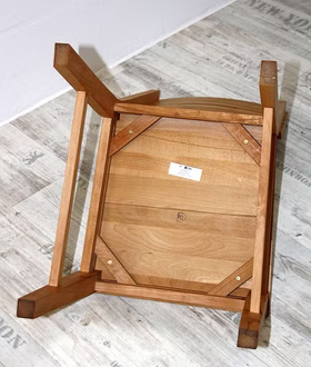 Stuhl 42x96x50cm KAI Kernbuche massiv natur geölt Stuhl 42x96x50cm KAI Kernbuche massiv natur geölt