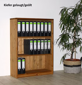 Massivholz ordnerregal Büroregal 89x123x33cm CONTRA Kiefer massiv gelaugt geölt casademobila Massivholz ordnerregal Büroregal 89x123x33cm CONTRA Kiefer massiv gelaugt geölt casademobila