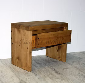 Nachttisch mit Schublade TAIGA 50x42x30cm Fichte massiv antik rustikal gewachst Casa de mobila Goslar Nachttisch mit Schublade TAIGA 50x42x30cm Fichte massiv antik rustikal gewachst Casa de mobila Goslar