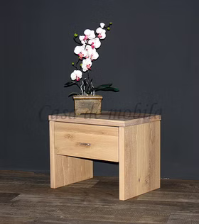 Massivholz Nachtkommode 50x40x35cm JAKOB RUSTIKAL Wildeiche massiv rustikal hell geölt Casa de mobila Goslar Massivholz Nachtkommode 50x40x35cm JAKOB RUSTIKAL Wildeiche massiv rustikal hell geölt Casa de mobila Goslar