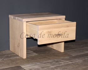 Massivholz Nachtkonsole mit schubladen 50x40x35cm JAKOB RUSTIKAL Wildeiche massiv weiss geölt Casa de mobila Goslar Massivholz Nachtkonsole mit schubladen 50x40x35cm JAKOB RUSTIKAL Wildeiche massiv weiss geölt Casa de mobila Goslar
