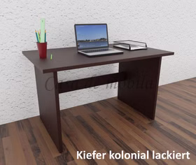 Schreibtisch 125x74x78cm CONTRA Kiefer massiv von Casademobila Goslar Schreibtisch 125x74x78cm CONTRA Kiefer massiv von Casademobila Goslar