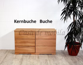 Nachtkommode 3 Schubladen 46x60x35cm SERIE B Kernbuchen geölt muster Nachtkommoden SERIE B in kernbuche oder buche massiv Livos natur geölt bei Casa de mobila Goslar