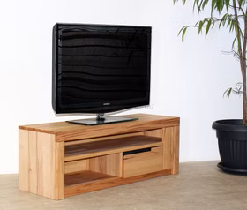TV-Kommode nach Maß Bx45x40cm HORIZONT Kernbuche geölt Massivholz TV-Kommode HORIZONT Nach maß Bx45x40cm Kernbuche massiv natur geölt Casa de mobila Goslar