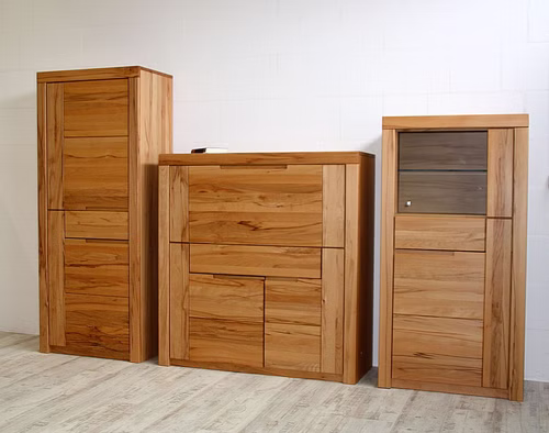 Massivholz Anbauwand Horizont Set 3teilig Kernbuche massiv natur geölt Casa de mobila Goslar Massivholz Anbauwand Horizont Set 3teilig Kernbuche massiv natur geölt Casa de mobila Goslar