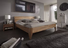 Bett 140x200 Beine 1 Komforthöhe Kopfteil 1 Kernbuche geölt parkettverleimt Bett 140x200 Beine 1 Komforthöhe Kopfteil 1 Kernbuche geölt parkettverleimt